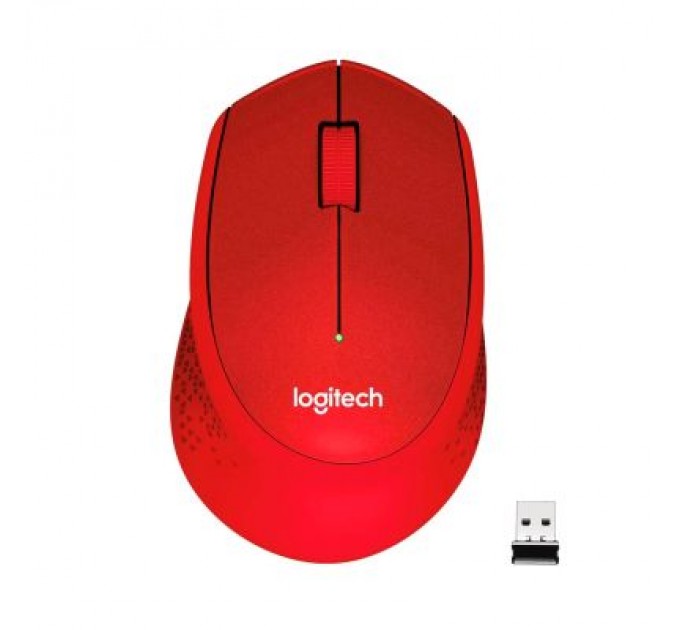 Мишка Logitech M330 Silent plus Red (910-004911)