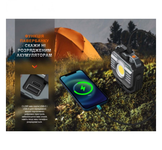 Fenix Ліхтар Fenix CL28R Powerbank (10 000 mAh) (CL28R)