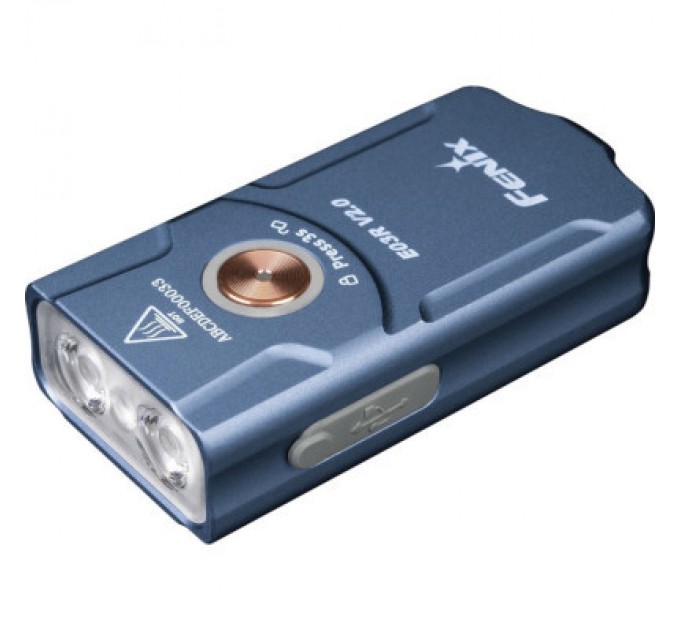 Fenix Ліхтар Fenix E03R V2.0 Blue (E03RV20BL)