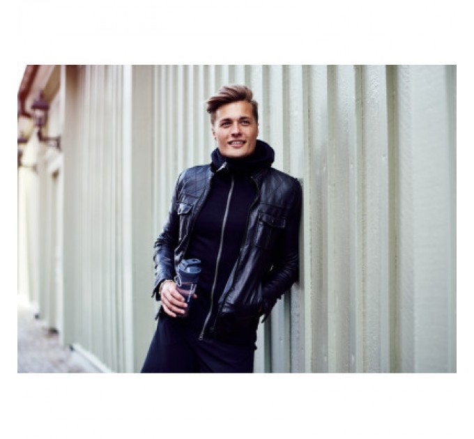 SmartShake Шейкер спортивний SmartShake Slim 500ml Black (10253001)