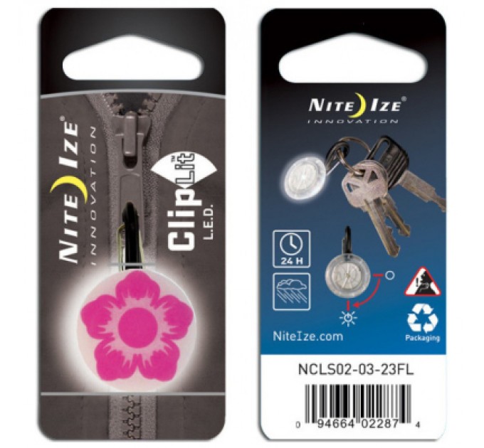 Карабін туристичний Nite ize Carb Clip Fucsia S-Biner NI652 (4823082710911)