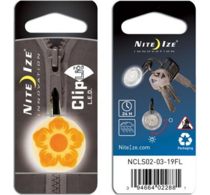 Карабін туристичний Nite ize Carb Clip Orange S-Biner NI743 (4823082710898)