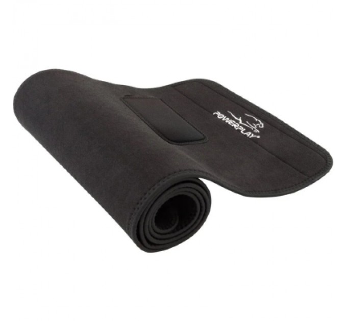 PowerPlay Пояс для схуднення PowerPlay 4301 100 х 30 см + кишеня для смартфона Чорний (PP_4301_Black_100_Pocket)