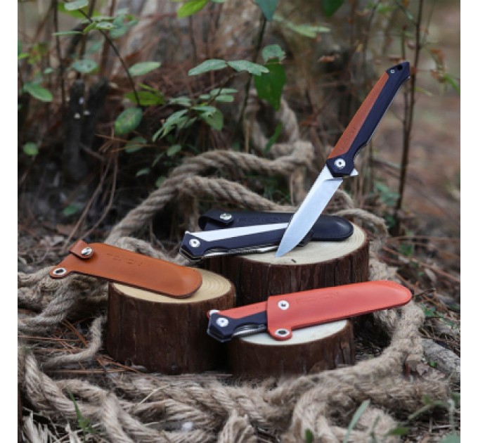 Roxon Чохол для ножа Roxon шкіряний для К3 чорний (caseK3black)