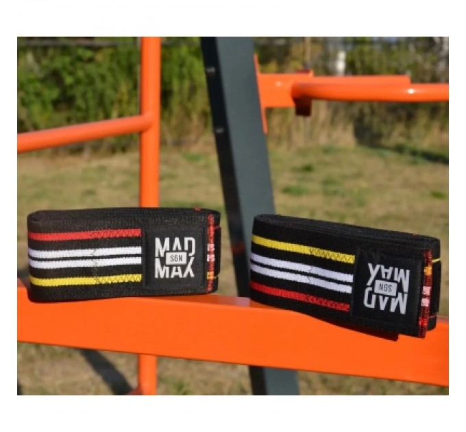 MadMax Бинт для спорту MadMax на коліна Knee Wraps Black (MFA-292-U)