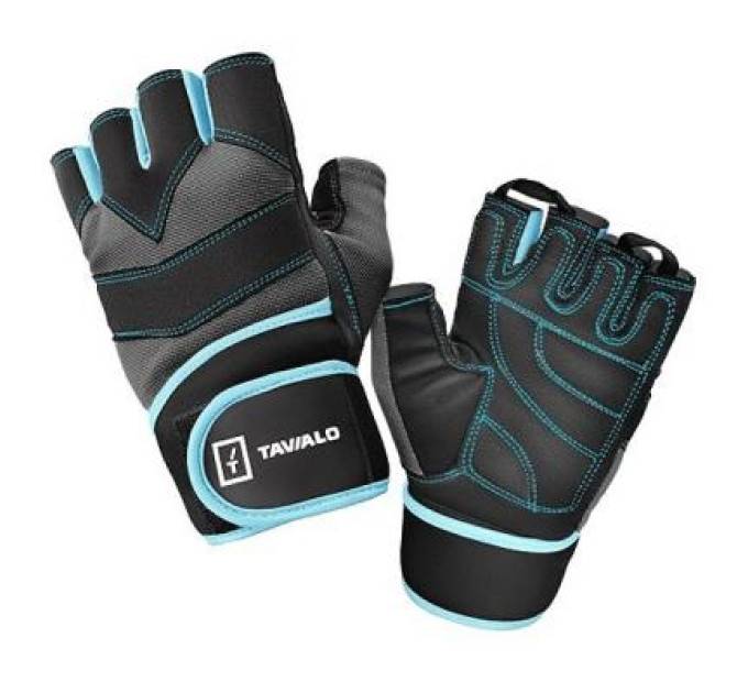 Tavialo Рукавички для фітнесу Tavialo Men L Black-Gray-Blue (189202008)