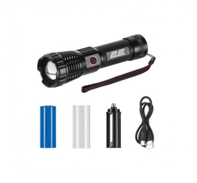 2E Ліхтар 2E USB-C 3000мАг 2000лм 10Вт 5 функцій освітлення (2E-FLYB2630)