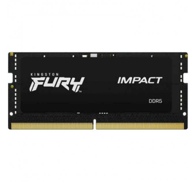 Kingston Fury (ex.HyperX) Модуль пам'яті для ноутбука SoDIMM DDR5 32GB 5600 MHz Impact Kingston Fury (ex.HyperX) (KF556S40IB-32)
