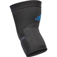Фіксатор ліктя Adidas Performance Elbow Support ADSU-13333BL Чорний/Синій L (885652019439)