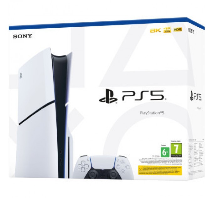 Sony Playstation Ігрова консоль Sony Playstation 5 Blu-Ray SLIM Edition 1TB (1000040591 / 1000040594)