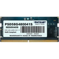 Модуль пам'яті для ноутбука SoDIMM DDR5 8GB 4800 MHz Patriot (PSD58G480041S)