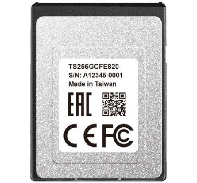 Transcend Карта пам'яті Transcend 256GB CFExpress 820 Type B (TS256GCFE820)