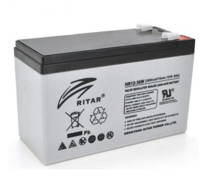 Ritar Батарея до ДБЖ Ritar HR1236W, 12V-9.0Ah (HR1236W)