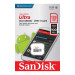 SanDisk Карта пам'яті SanDisk 128GB microSD class 10 Ultra Light (SDSQUNR-128G-GN6MN)