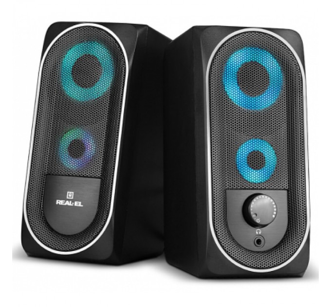 REAL-EL Акустична система REAL-EL S-110 USB Black