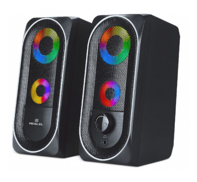 REAL-EL Акустична система REAL-EL S-110 USB Black
