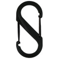 Nite ize Карабін туристичний Nite ize Plastic Carb S Biner Size 6 NI676 All Black (4823082709571)