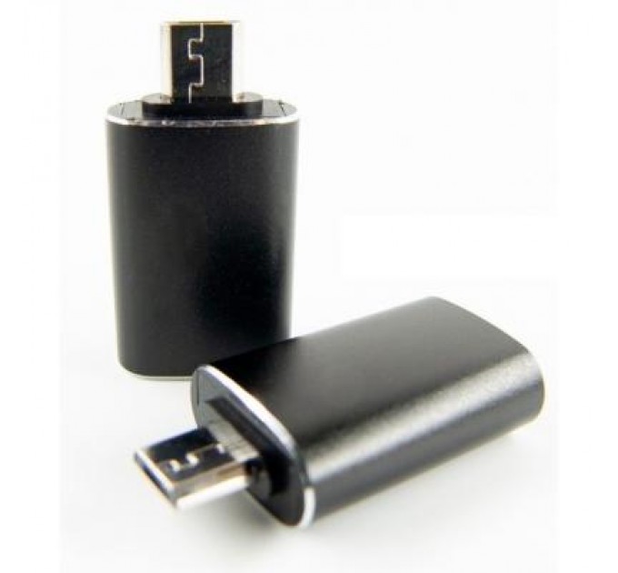 Dengos Перехідник OTG USB - Micro-USB black Dengos (ADP-017)