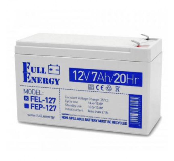 Full Energy Батарея до ДБЖ Full Energy 12В 7Ач (FEL-127)
