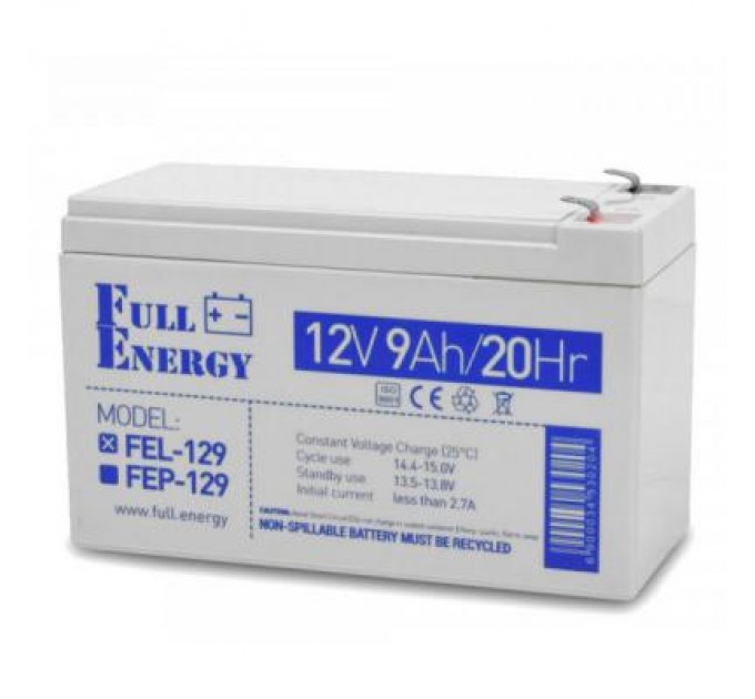Full Energy Батарея до ДБЖ Full Energy 12В 9Ач (FEL-129)