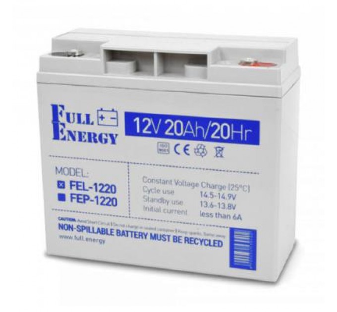 Full Energy Батарея до ДБЖ Full Energy 12В 20Ач (FEL-1220)