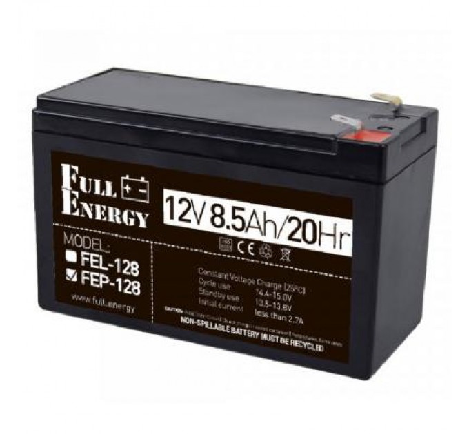 Full Energy Батарея до ДБЖ Full Energy 12В 7,2Ач (FEP-128)