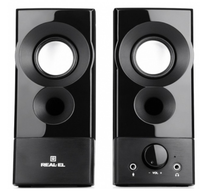 REAL-EL Акустична система REAL-EL S-90 Black