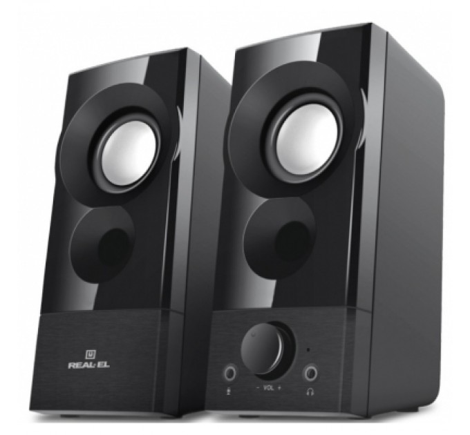 REAL-EL Акустична система REAL-EL S-90 Black