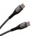 ColorWay Дата кабель USB-C to USB-C 2.0m PD Fast Charging 65W 3A grey ColorWay (CW-CBPDCC039-GR)