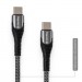 ColorWay Дата кабель USB-C to USB-C 2.0m PD Fast Charging 65W 3A grey ColorWay (CW-CBPDCC039-GR)