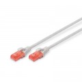 Digitus Патч-корд 3м, CAT 6 UTP, AWG 26/7, Cu, LSZH, white Digitus (DK-1617-030/WH)