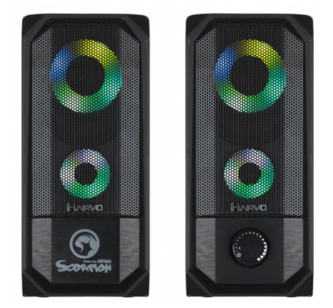 Marvo Акустична система Marvo SG-265 Multi-LED USB Black
