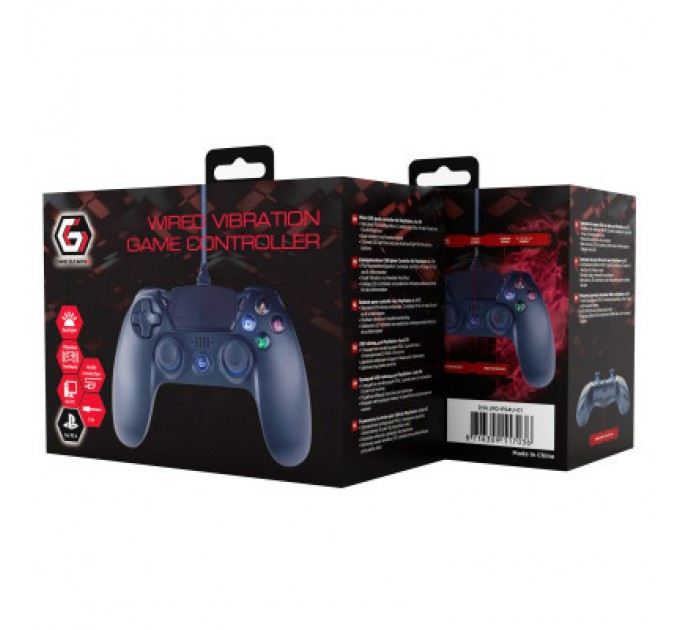 Gembird Геймпад Gembird PS4/PC Black (JPD-PS4U-01)