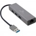 Cablexpert Адаптер USB-A to Gigabit Ethernet, 3 Ports USB 3.1 Gen1 Cablexpert (A-AMU3-LAN-01)