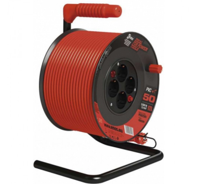 EMOS Мережевий подовжувач EMOS катушка 4 роз., 50 м (P092501)