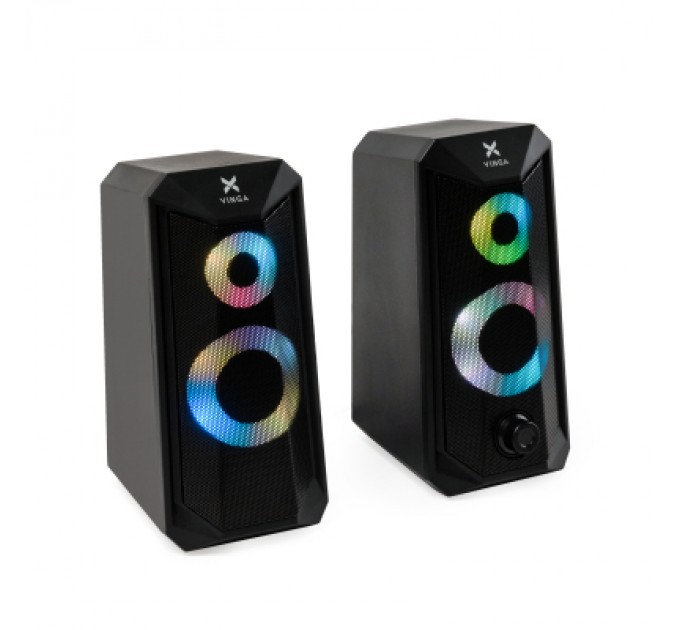 Vinga Акустична система Vinga SP-200 LED USB Black