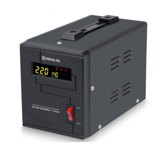 REAL-EL Стабілізатор REAL-EL STAB ENERGY-500 (EL122400011)