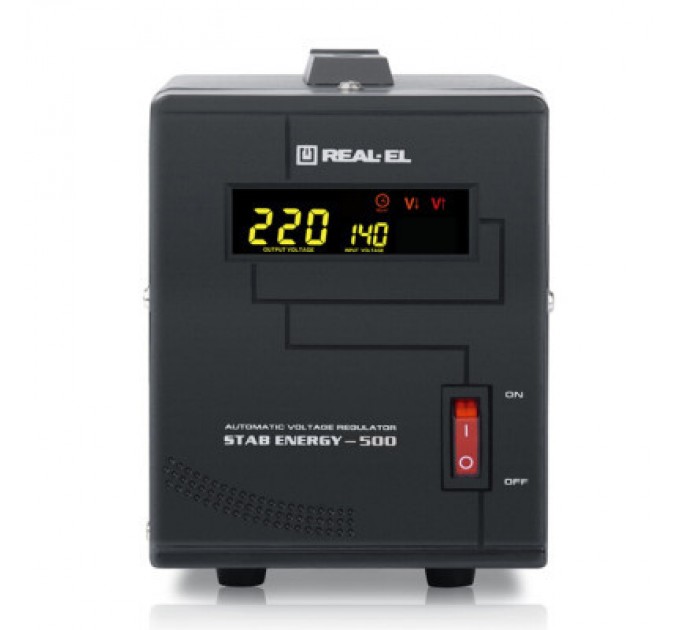 REAL-EL Стабілізатор REAL-EL STAB ENERGY-500 (EL122400011)