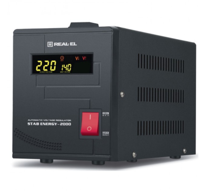 REAL-EL Стабілізатор REAL-EL STAB ENERGY-2000 (EL122400013)