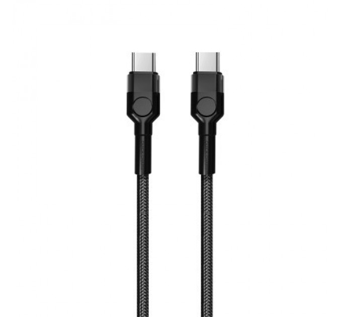 ColorWay Дата кабель USB-C to USB-C 1.0m 3.0A black ColorWay (CW-CBPDCC047-BK)