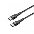 ColorWay Дата кабель USB-C to USB-C 1.0m 3.0A black ColorWay (CW-CBPDCC047-BK)