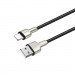 ColorWay Дата кабель USB 2.0 AM to Lightning 1.0m head metal black ColorWay (CW-CBUL046-BK)