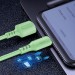 ColorWay Дата кабель USB 2.0 AM to Lightning 1.0m soft silicone green ColorWay (CW-CBUL042-GR)