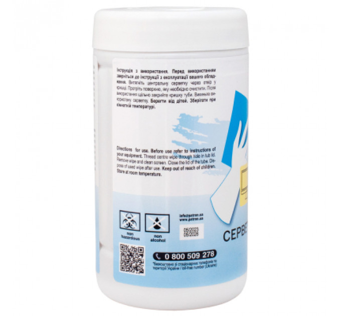 Серветки Patron for TFT/PDA/LCD 100pcs, paper (F3-059)