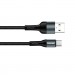 ColorWay Дата кабель USB 2.0 AM to Type-C 1.0m nylon black ColorWay (CW-CBUC045-BK)