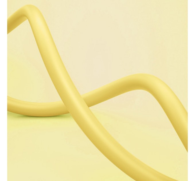 Дата кабель USB 2.0 AM to Type-C 1.0m soft silicone yellow ColorWay (CW-CBUC043-Y)