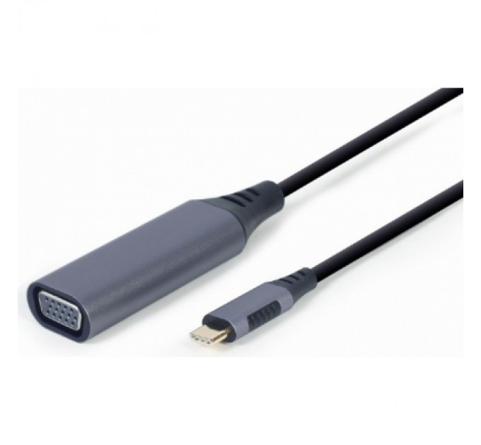 Перехідник USB Type-C to VGA, Full HD 60Hz Cablexpert (A-USB3C-VGA-01)
