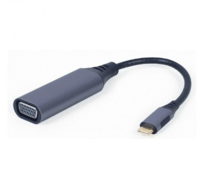 Перехідник USB Type-C to VGA, Full HD 60Hz Cablexpert (A-USB3C-VGA-01)