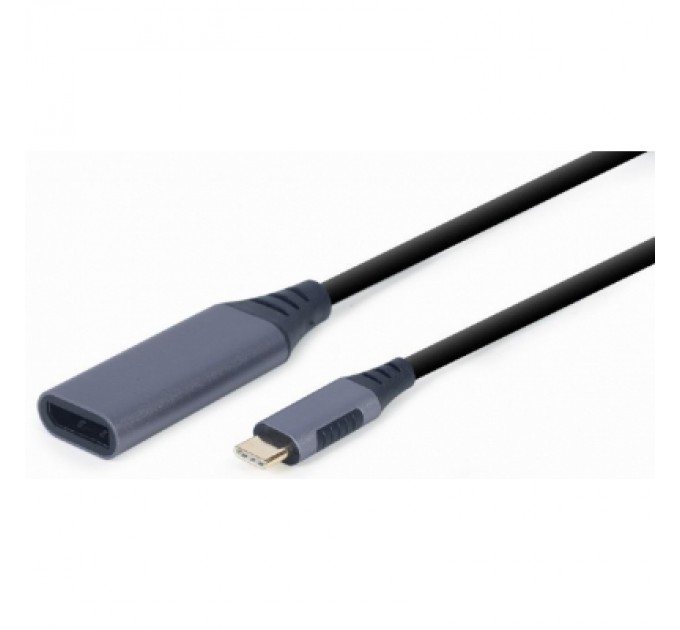 Перехідник USB-C to DisplayPort, 4К 60Hz Cablexpert (A-USB3C-DPF-01)