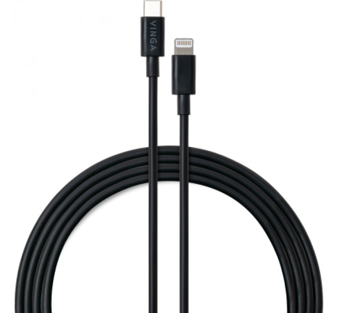 Дата кабель USB-C to Lightning 1.0m 3A 20W PVC Vinga (VCDCCL31)